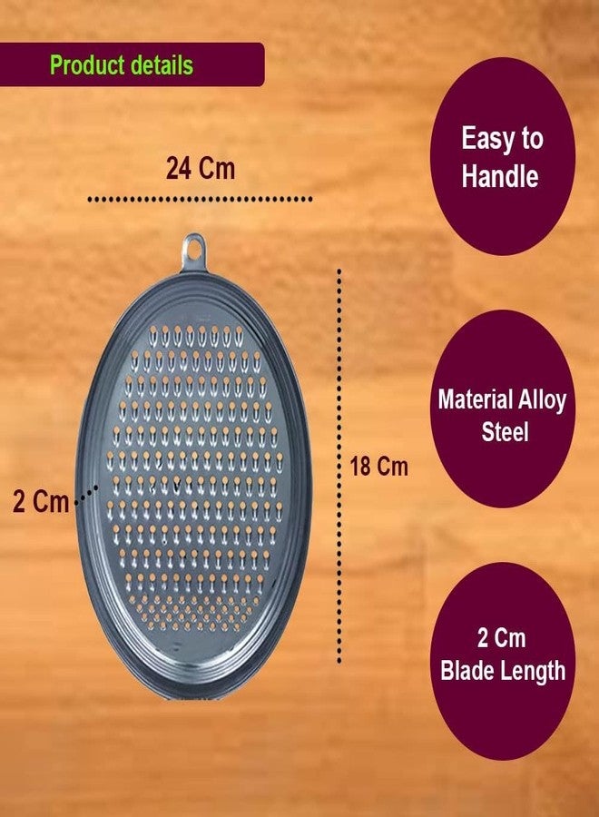 جاردن أوف آرت مبشرة ومقطعة من الفولاذ المقاوم للصدأ من جاردن أوف آرتس للخضراوات وجوز الهند والفواكه والحلويات والجبن، سهلة الاستخدام، تُعرف أيضاً باسم كيسني - Image 3